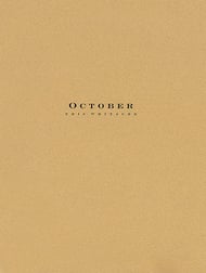 cover October Concert Band sheet music cover